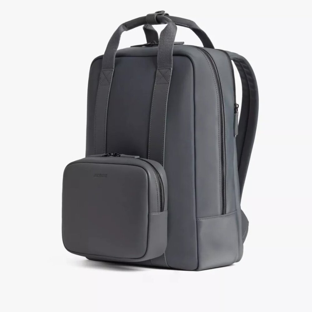 MONOS Metro Backpack Travel Bag Luggage Nylon | Gray